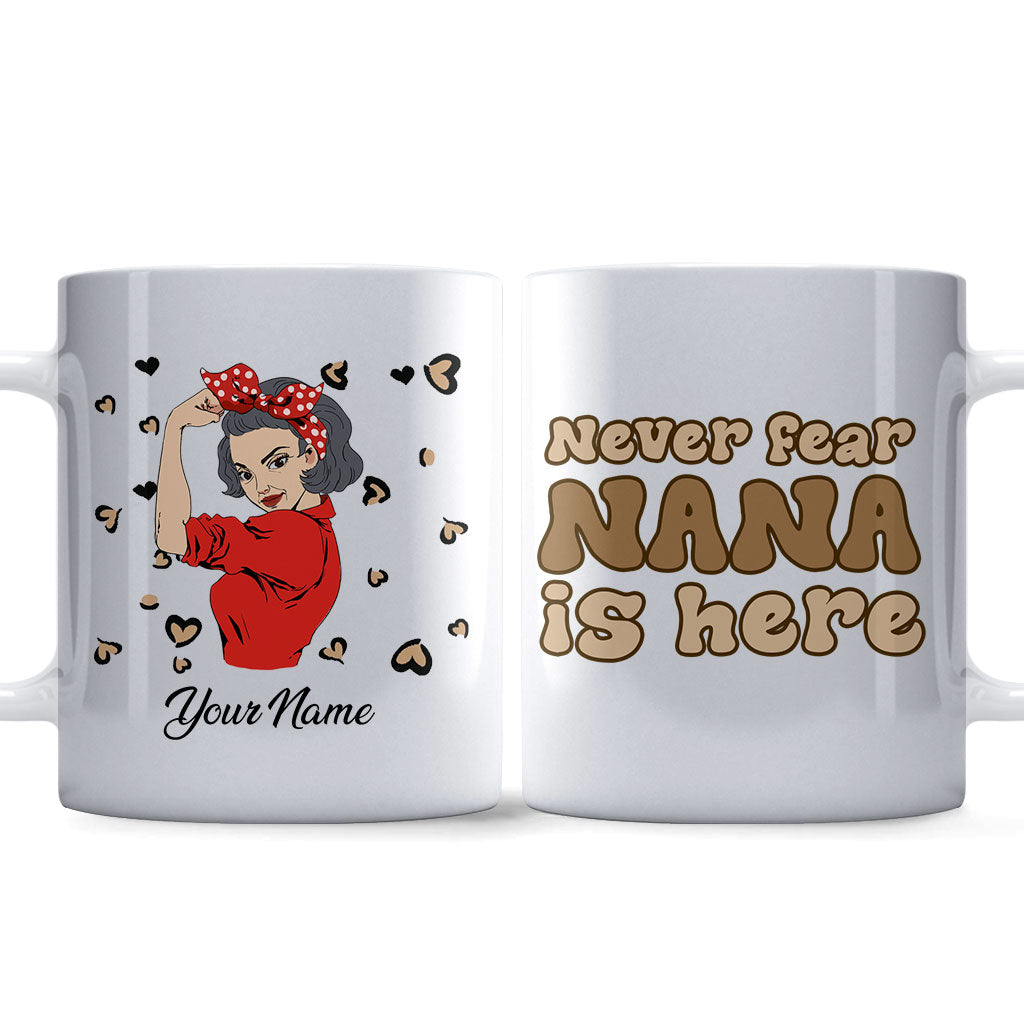 They Call Me Nana Because Partner In Crime Makes Me Sound Like A Bad Influence - Personalized Mother's Day Grandma Mug