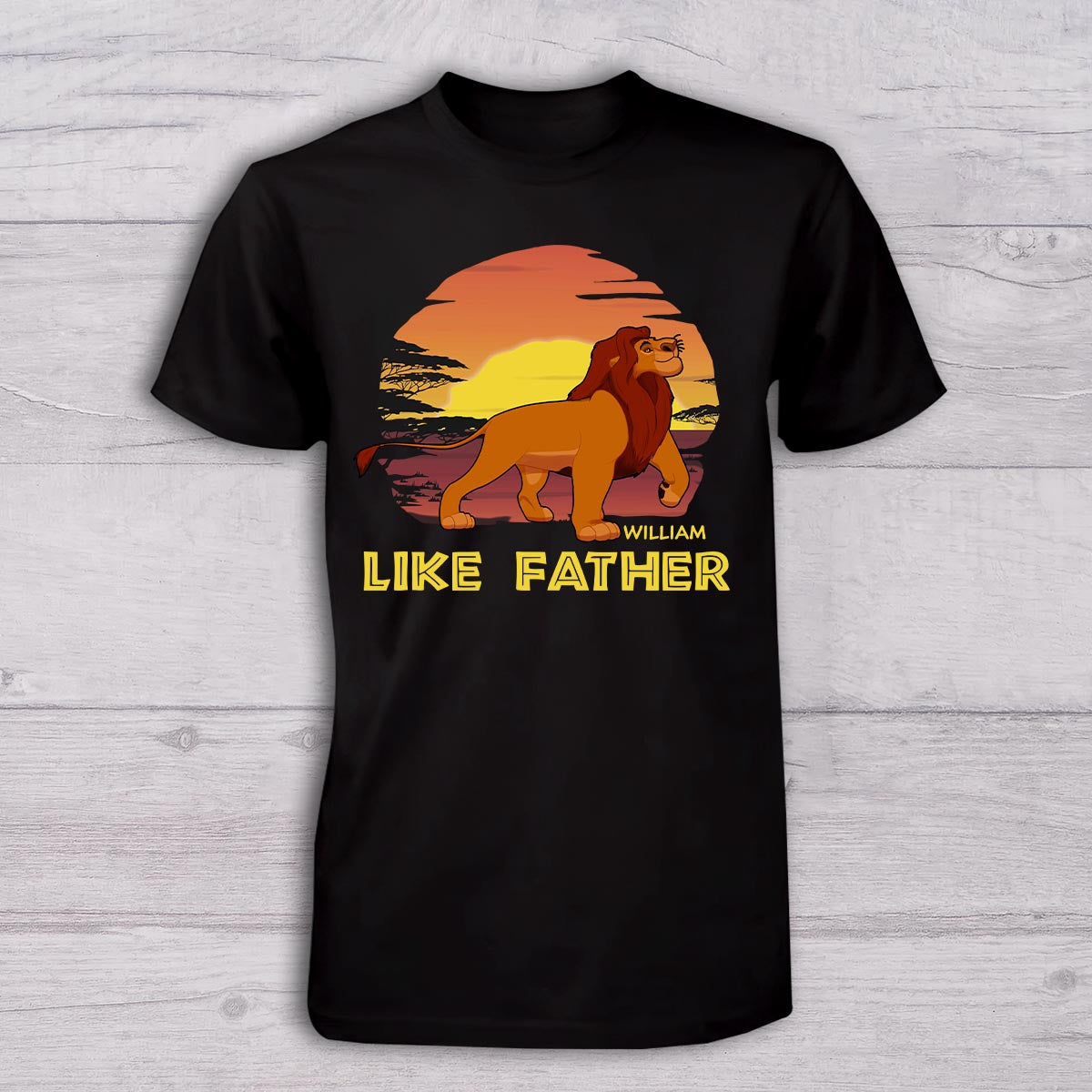 Like Father Like Son - Personalized Mouse T-shirt And Baby Onesie