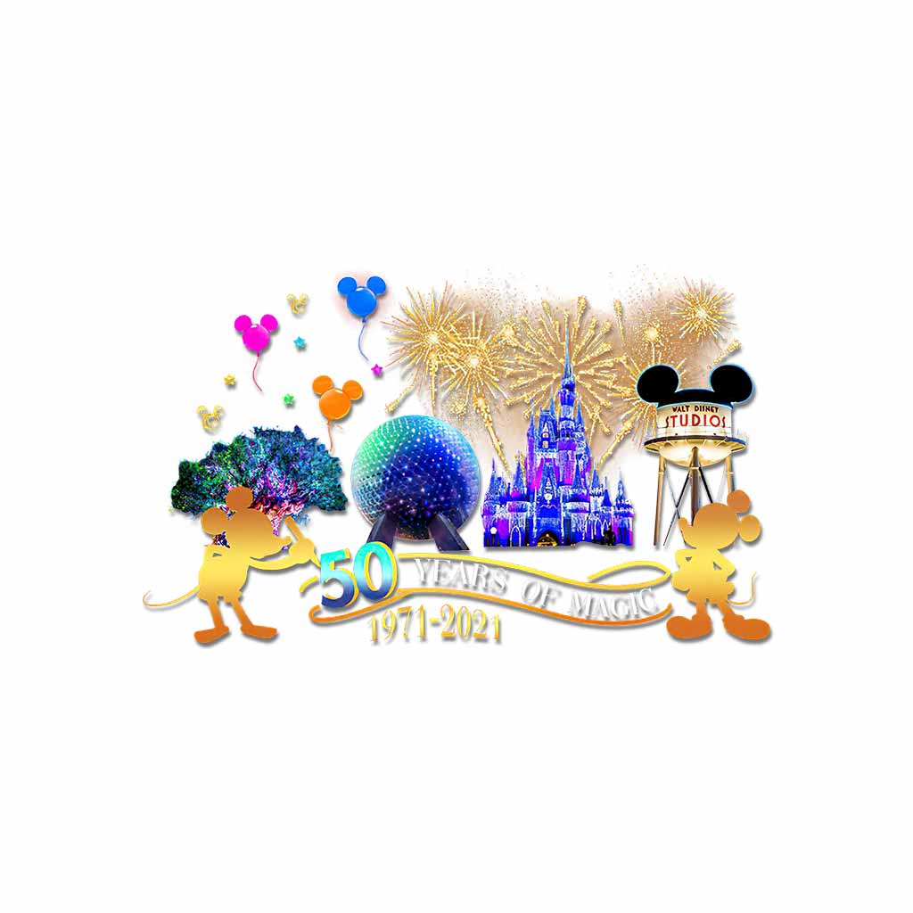 50 Years Of Magic - Mouse Decal Full