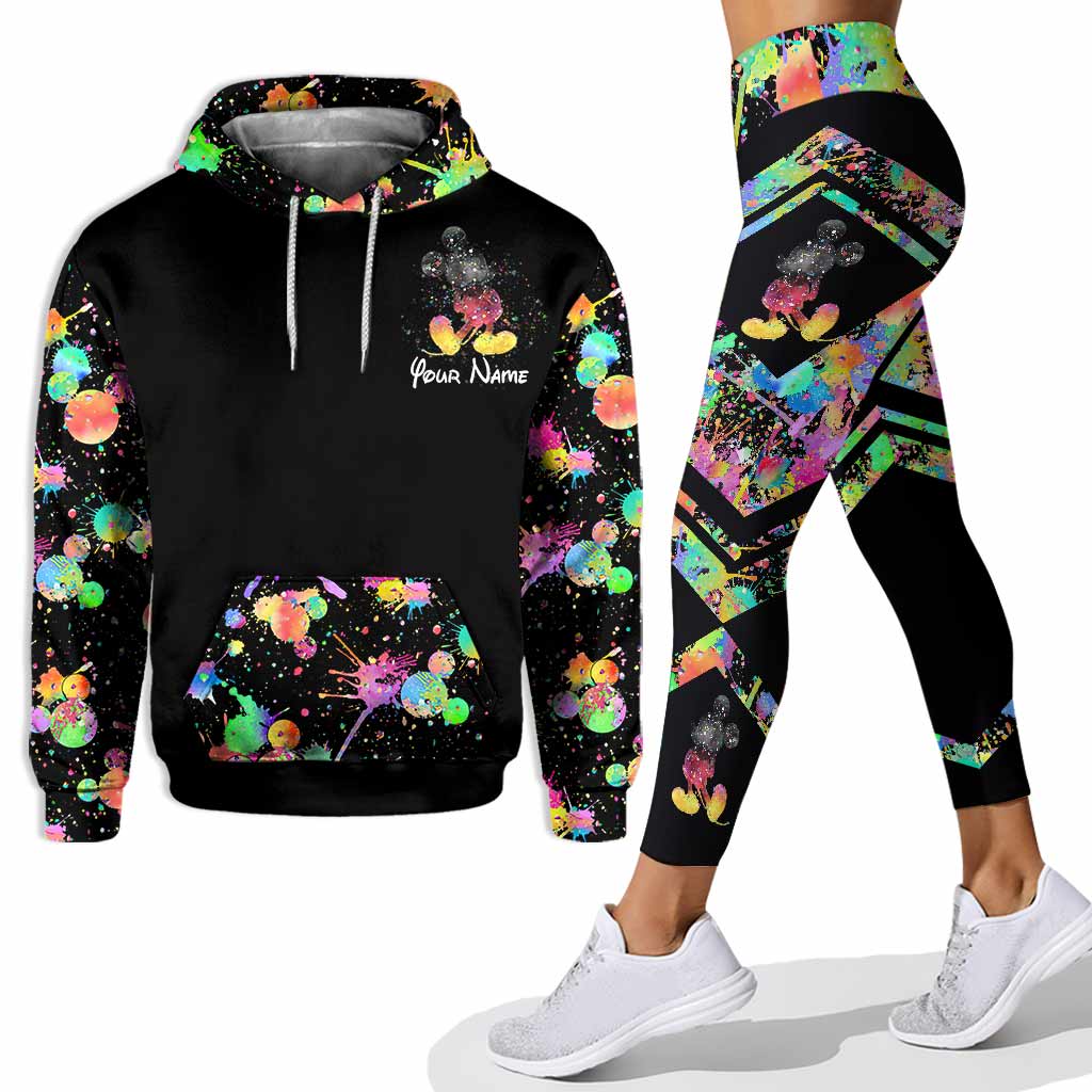 Best Day Ever 50th Anniversary - Personalized Mouse Hoodie And Leggings