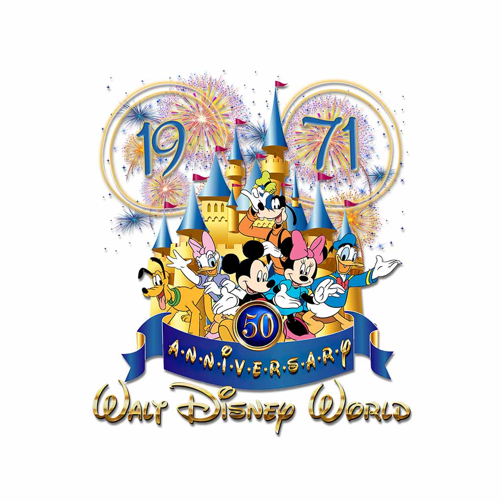 50 Years Of Magic - Mouse Decal Full