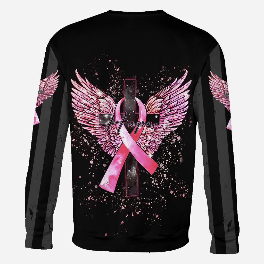 Hope Wings - Breast Cancer Awareness All Over T-shirt and Hoodie 1021