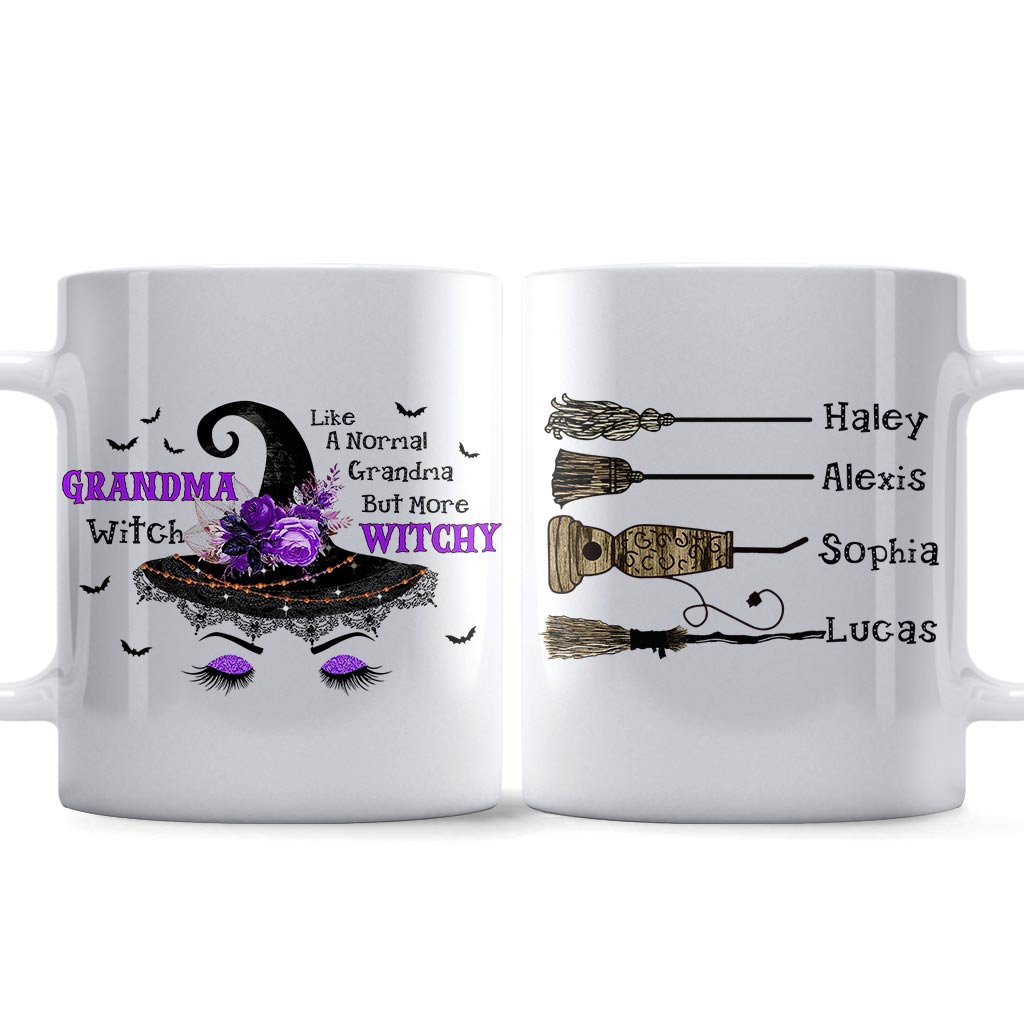 Grandma Witch - Personalized Grandma Mug