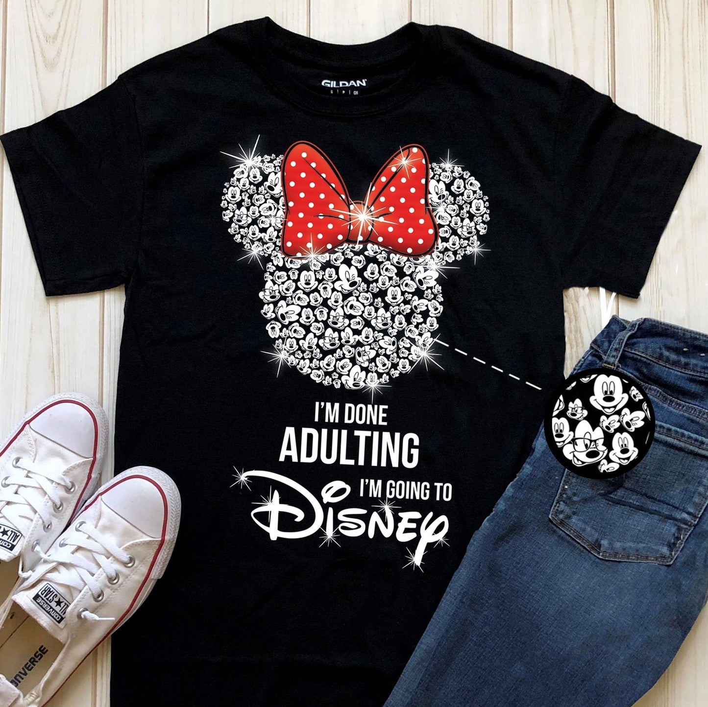 I'm Done Adulting Mouse T-shirt and Hoodie 0523