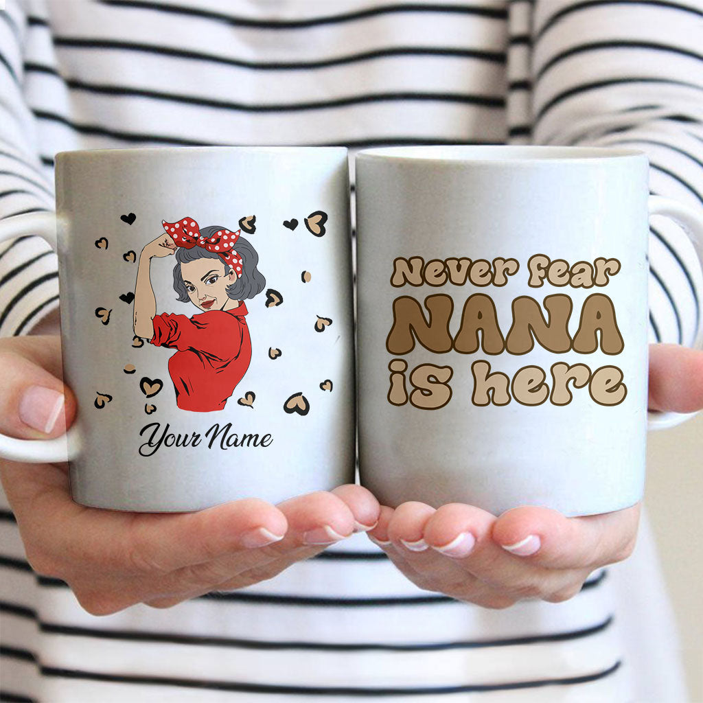 They Call Me Nana Because Partner In Crime Makes Me Sound Like A Bad Influence - Personalized Mother's Day Grandma Mug
