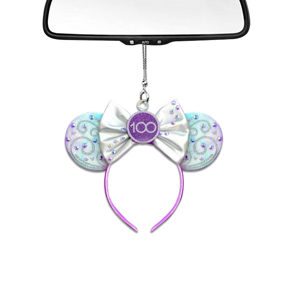 100 Years Of Wonder - Mouse Transparent Car Ornament