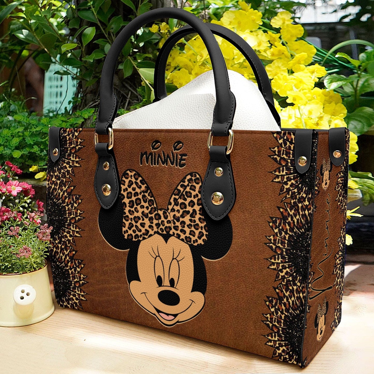 Love Mouse Mouse Leather Handbag 0523
