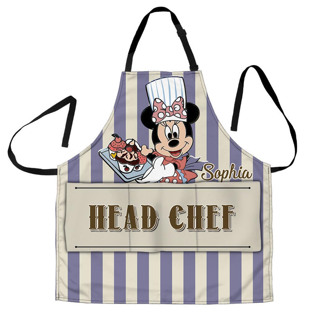 Head Chef And Sous Chef - Personalized Mouse Apron