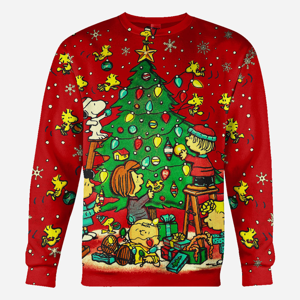 Christmas Tree All Over Shirt 0823