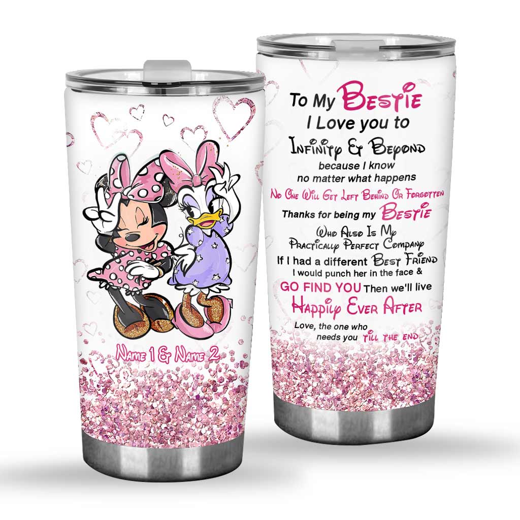 To My Bestie - Personalized Bestie Tumbler