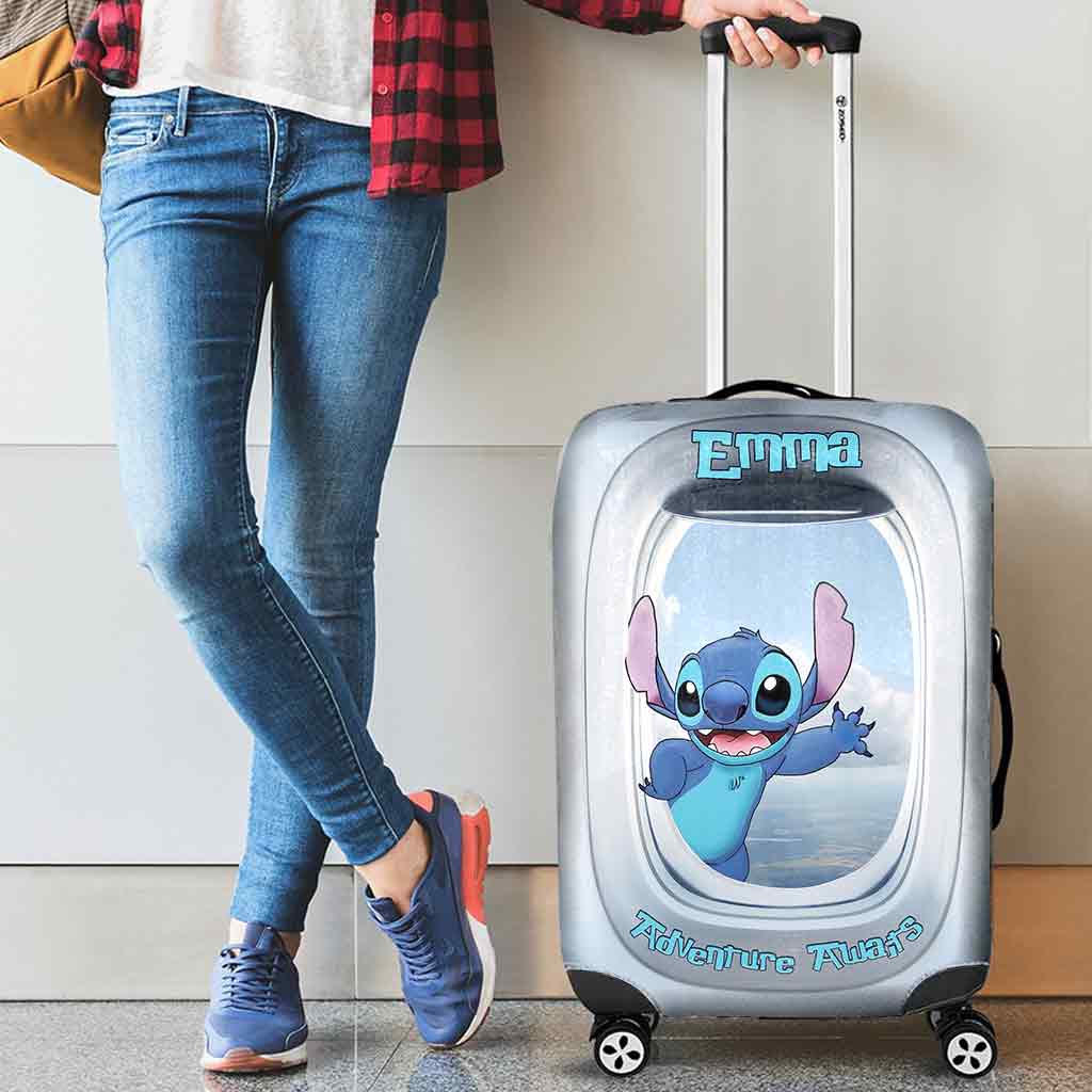 Adventure Await - Personalized Ohana Luggage Cover