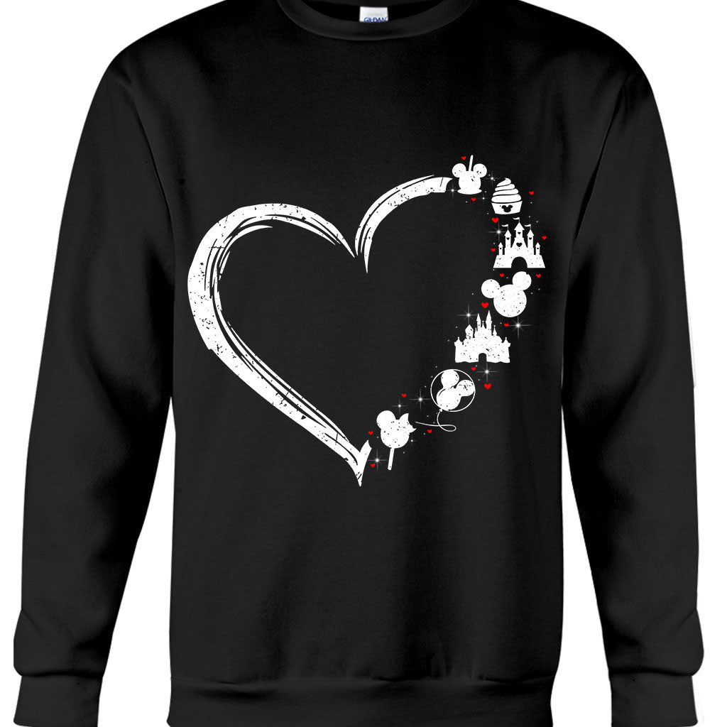Heart - Mouse T-shirt and Hoodie