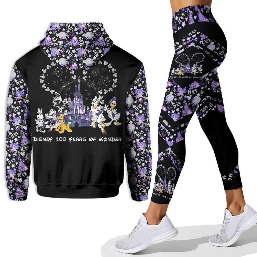 100 Years Of Wonder - Personalized Mouse Hoodie and Leggings