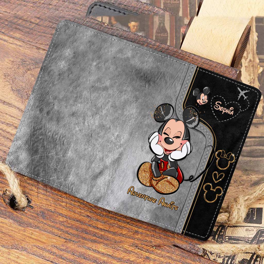 Adventure Awaits - Personalized Travelling Passport Holder