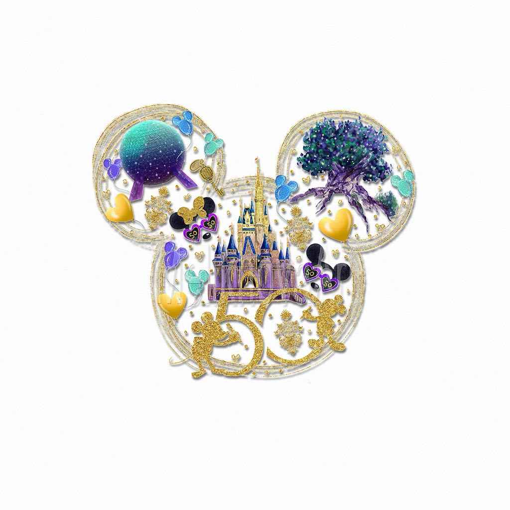 50 Years Of Magic - Mouse Decal Full 1