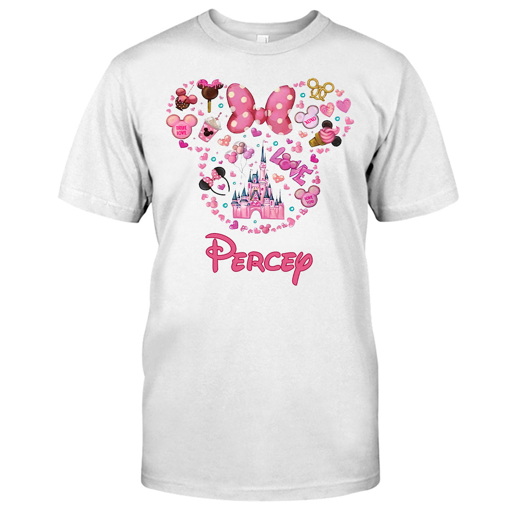 Sweet Holiday - Personalized Christmas Mouse T-shirt and Hoodie