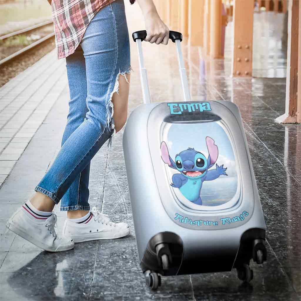 Adventure Await - Personalized Ohana Luggage Cover