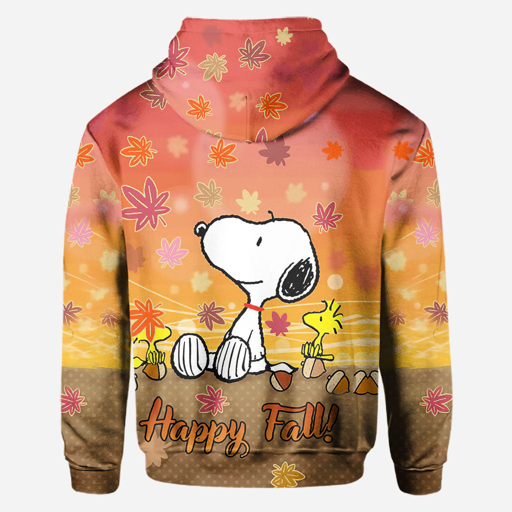 Happy Fall All Over Shirt 0823
