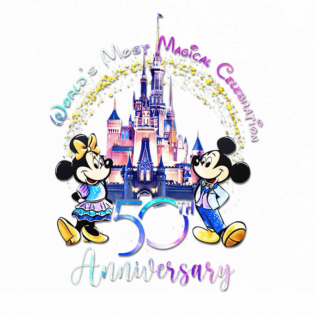 50 Magic Years Anniversary - Mouse Decal Full