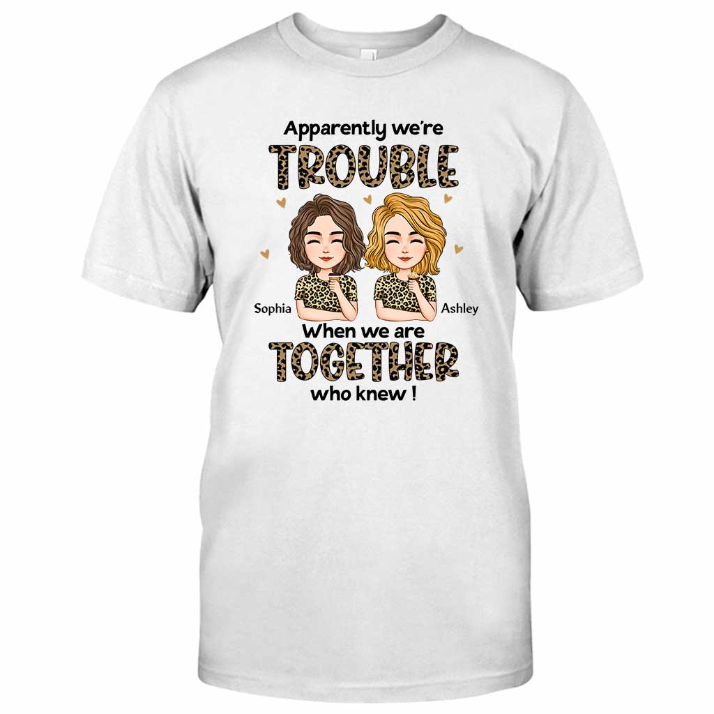 Partners In Crime - Personalized Bestie T-shirt and Hoodie