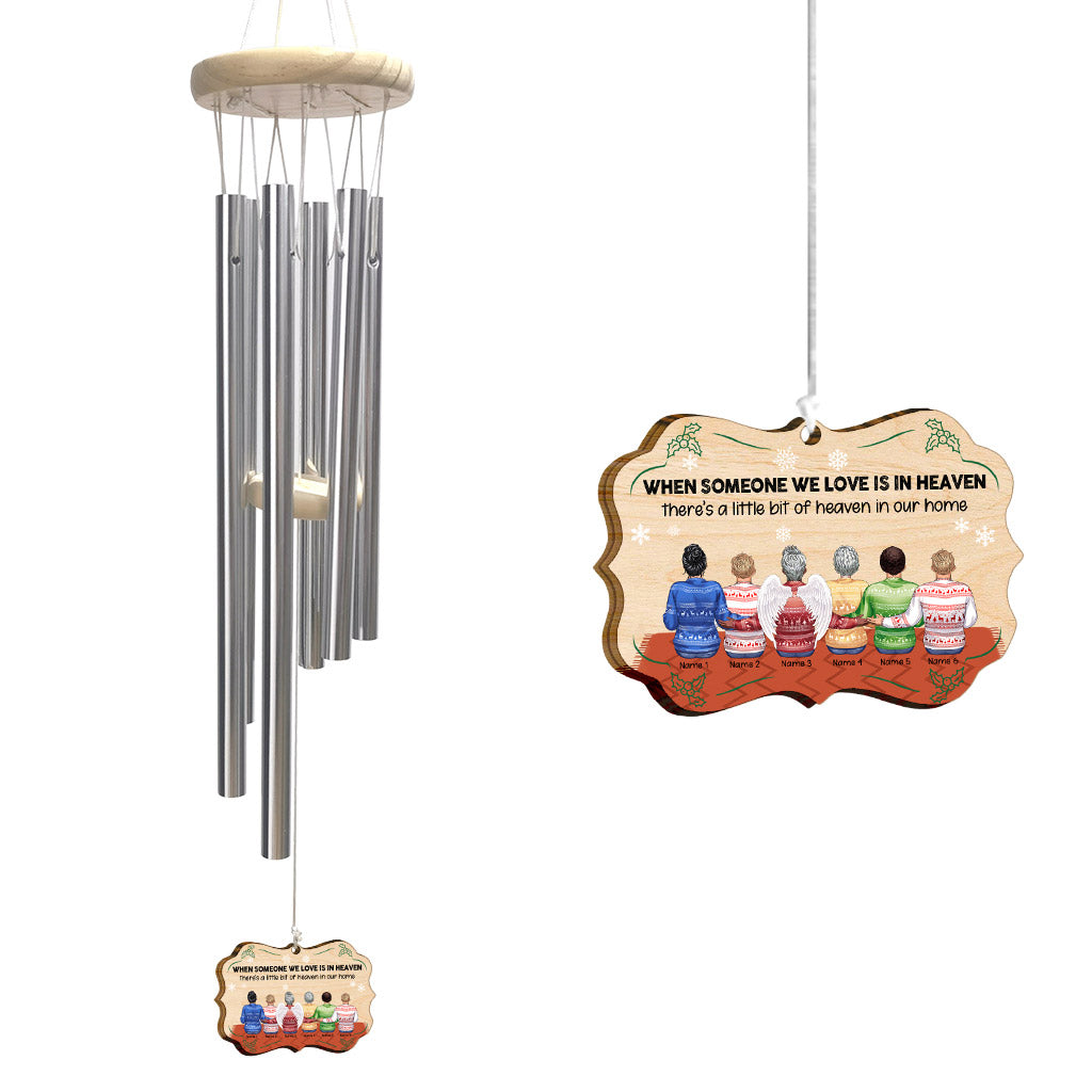 I Am Always With You - Personalized Christmas Family Wind Chime