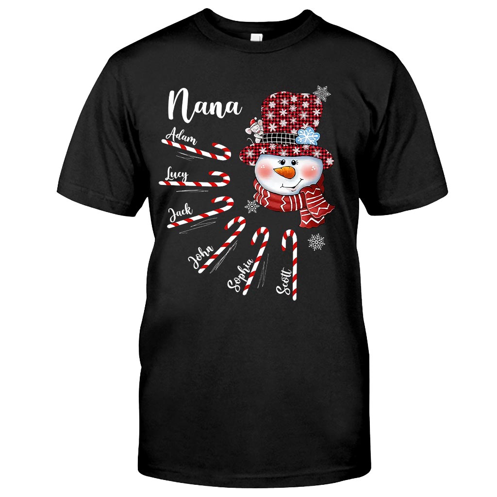 Rockin The Nana Life - Personalized Grandma T-shirt and Hoodie