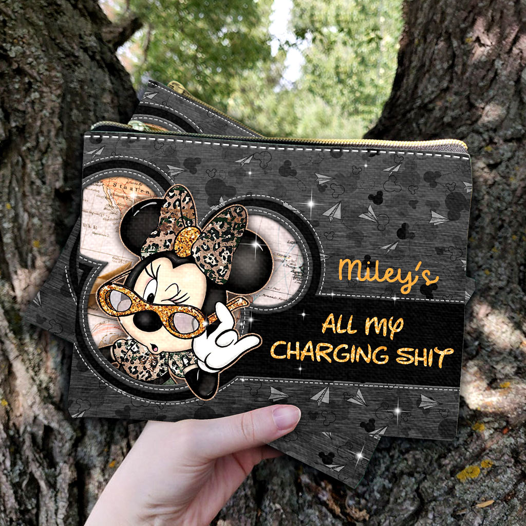 All My Charging Shit - Personalized Mouse Pouch