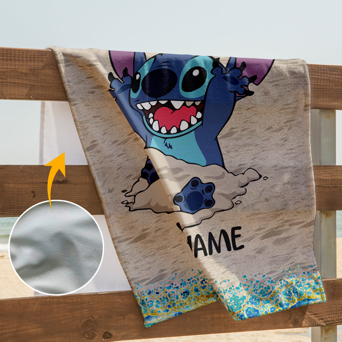 Summer Is Calling - Personalized Ohana Beach Towel