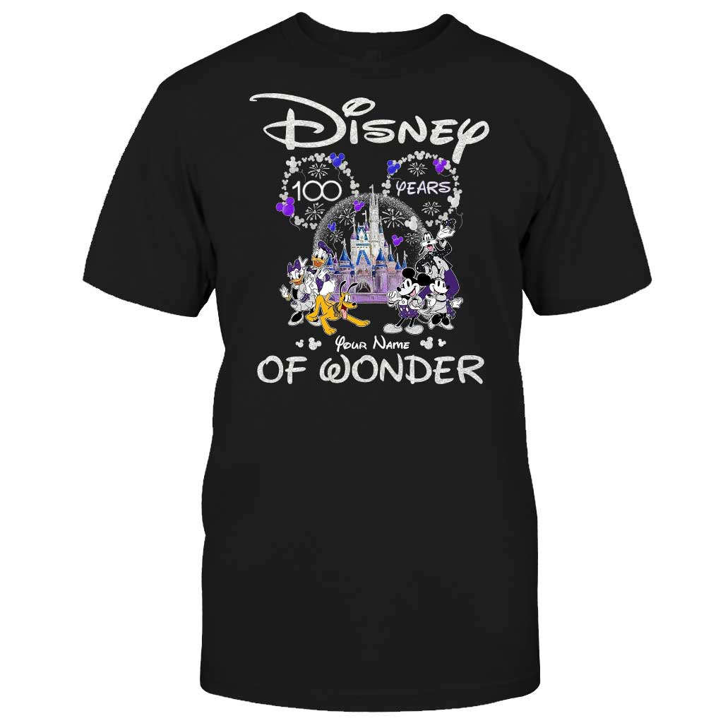 100th Magical - Personalized Mouse T-shirt and Hoodie