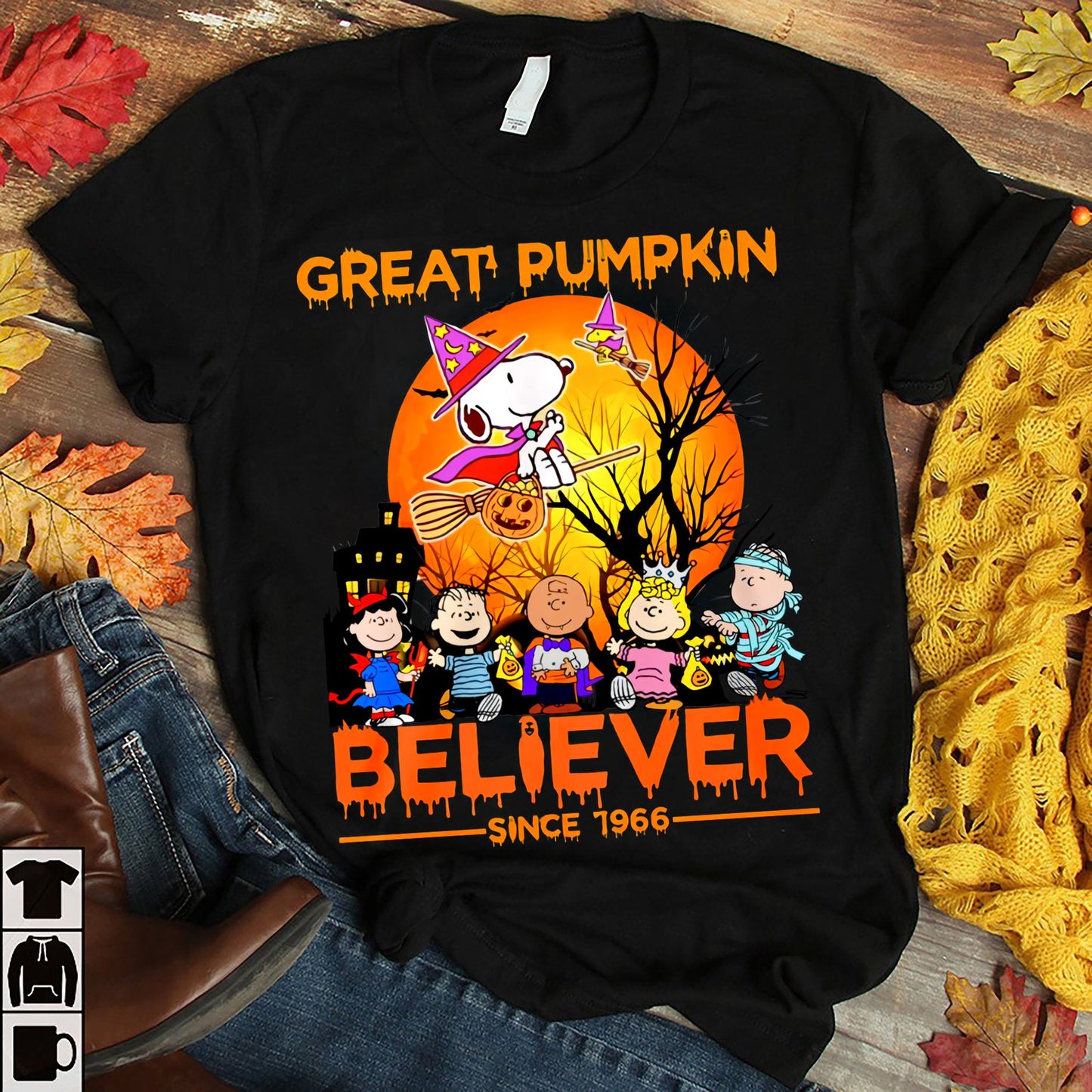 Great Pumpkin Believer T-shirt and Hoodie 0823