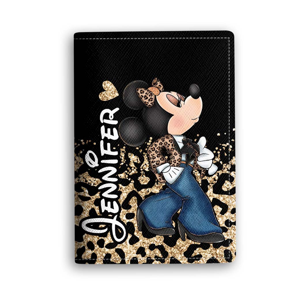 Catch Flights Not Feelings - Personalized Mouse Passport Holder