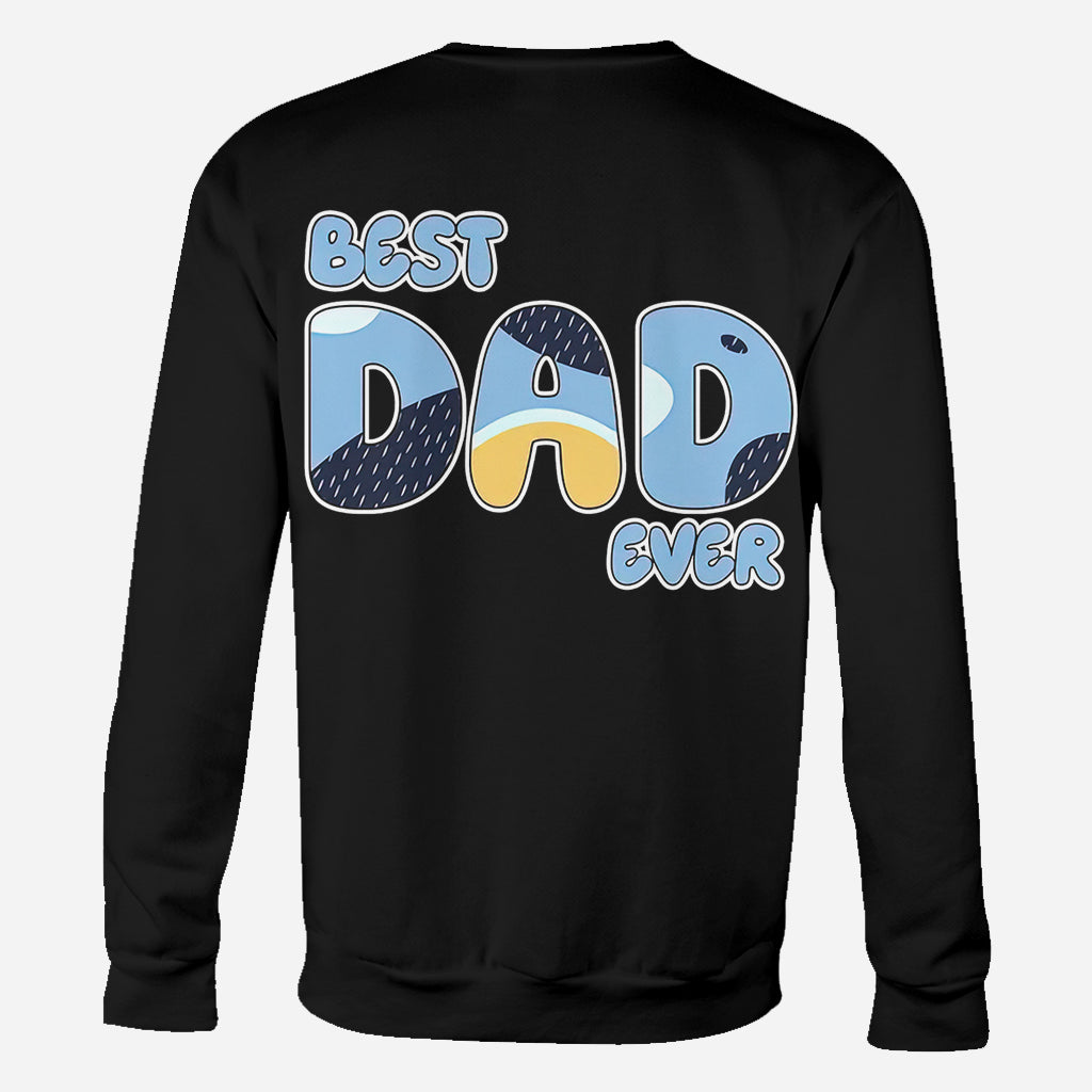 Best Dad Ever - Personalized Father All Over Shirt