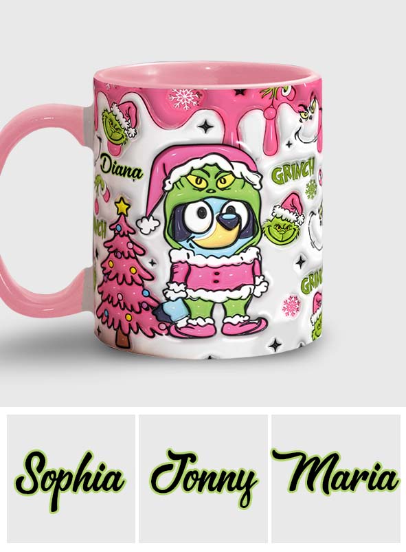 Merry Christmas - Personalized Accent Mug
