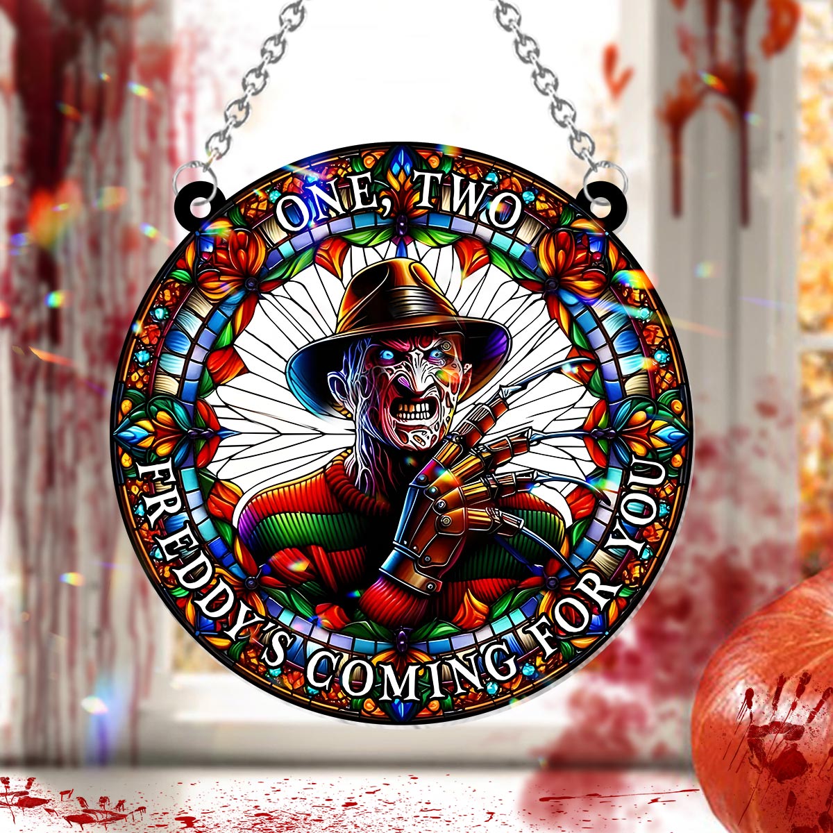 Coming For You - Window Hanging Suncatcher Ornament