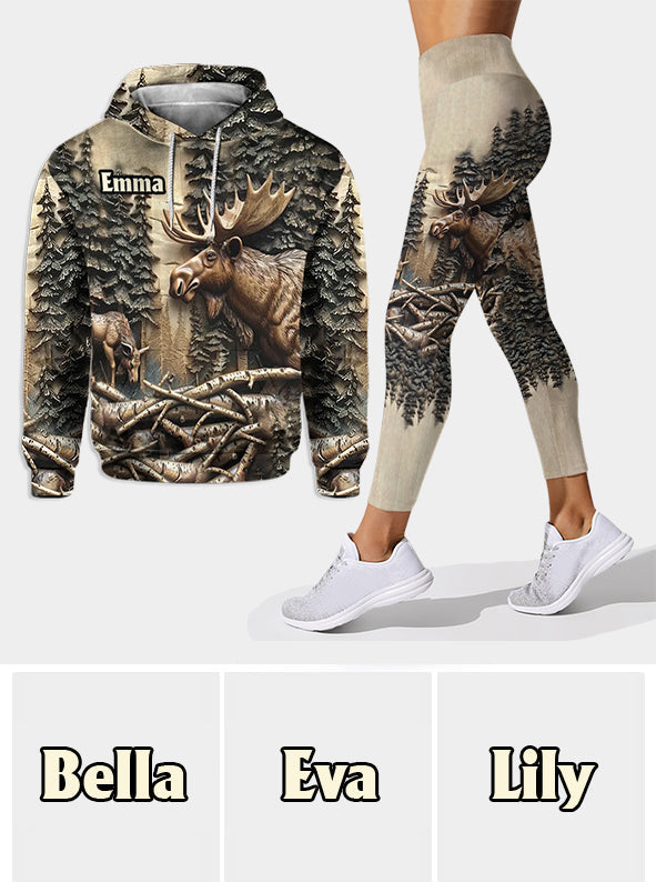 Love Hunting - Personalized Hunting Hoodie and Leggings