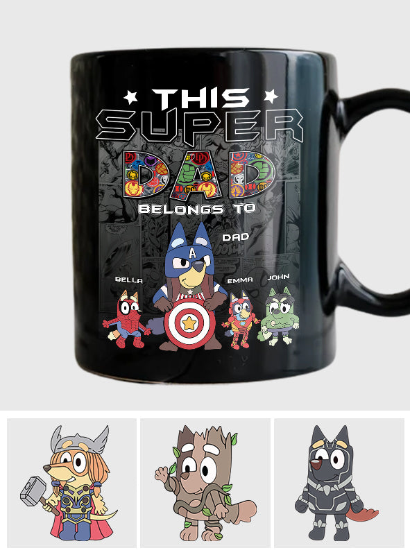 Super Dad - Personalized Father Mug