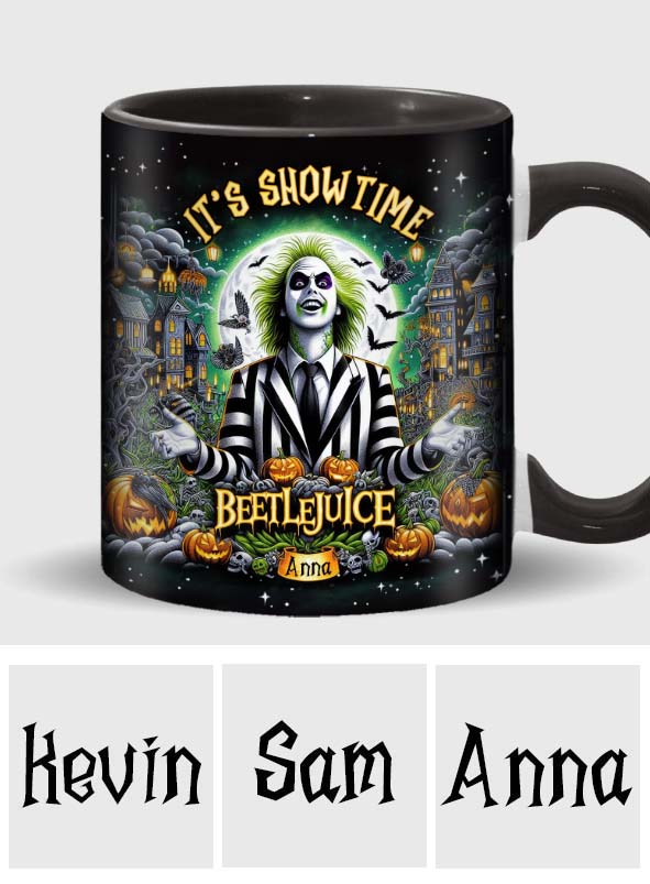It's Showtime! - Personalized Accent Mug