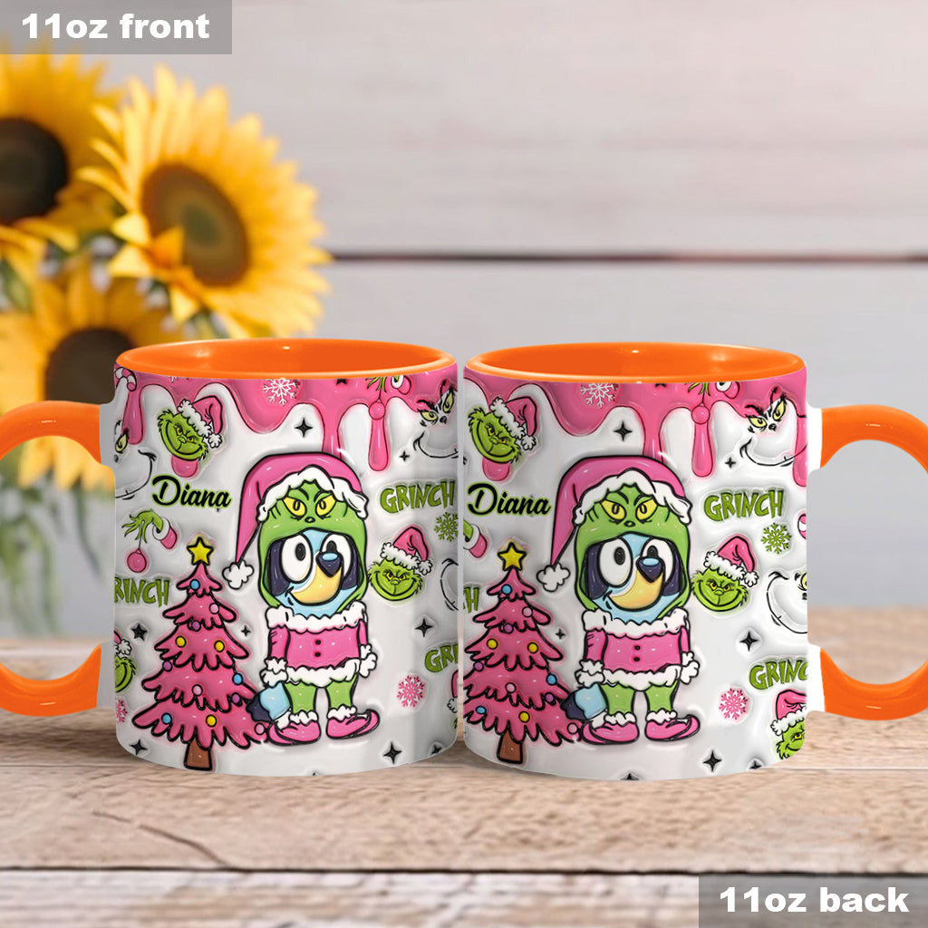 Merry Christmas - Personalized Accent Mug