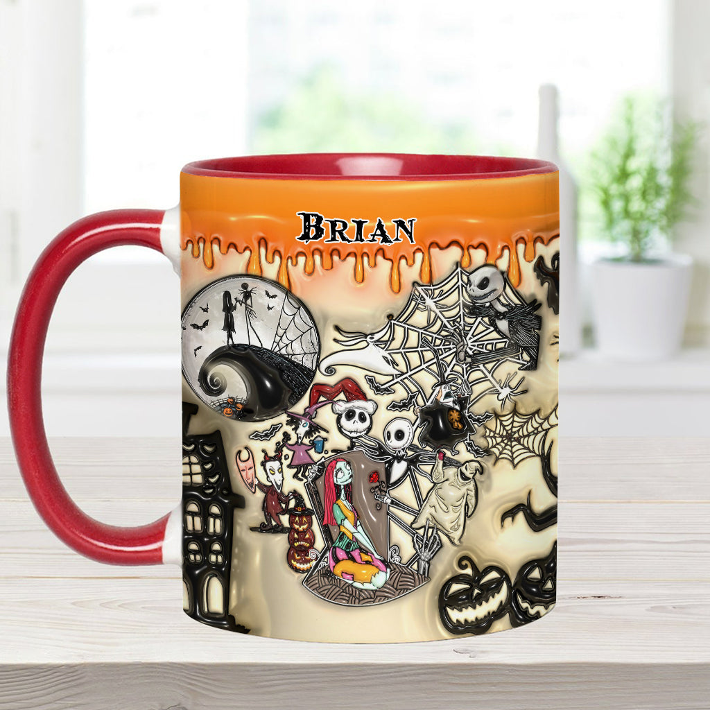 The Nightmare - Personalized Nightmare Accent Mug