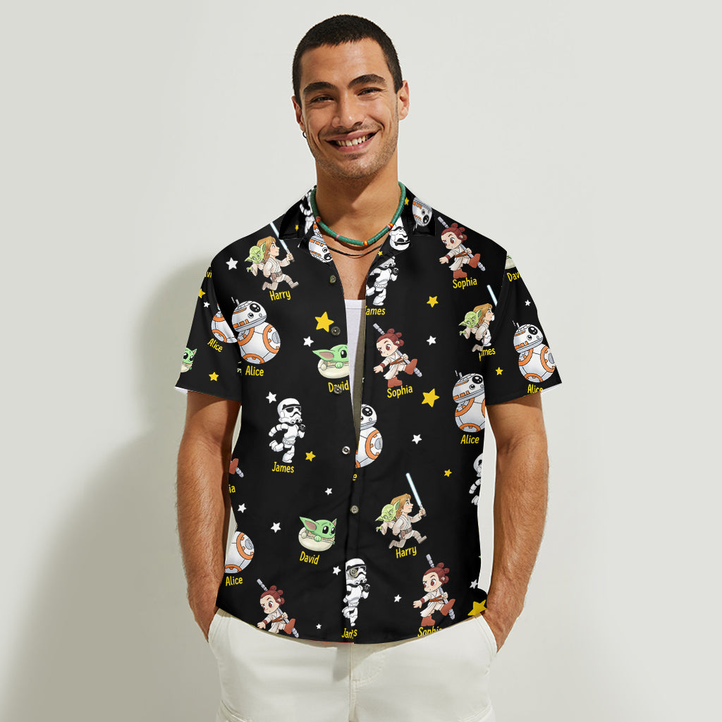 I Am Their Father - Personalized The Force Hawaiian Shirt