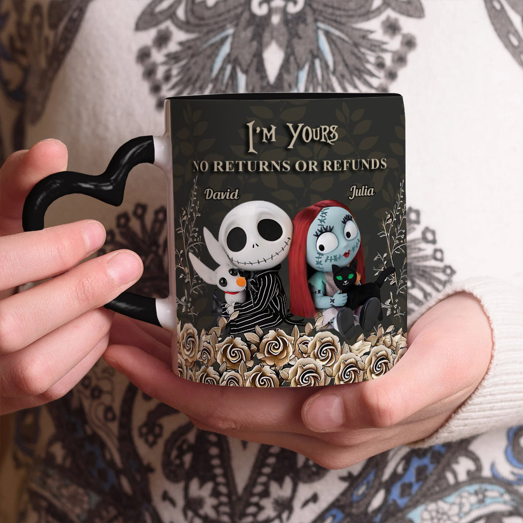 I'm Yours - Personalized Nightmare Heart Handle Mug