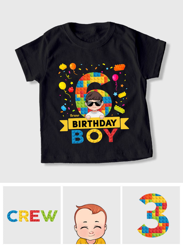 Birthday Boy Birthday Girl - Personalized Family T-shirt And Hoodie