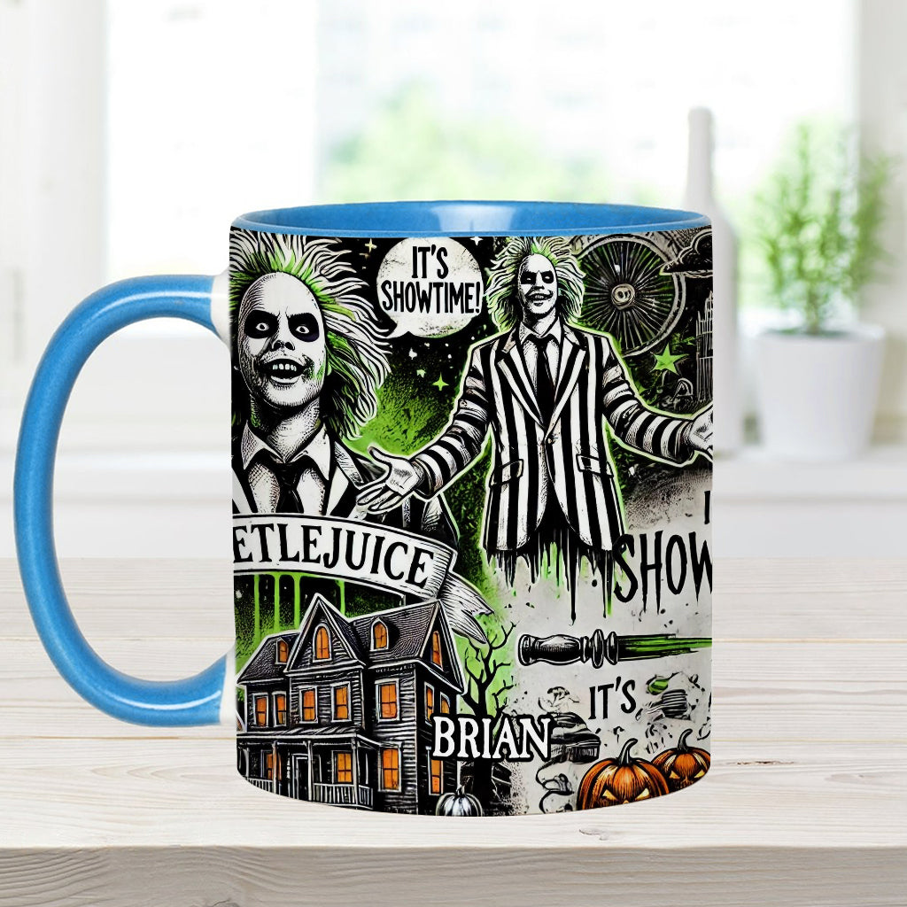 It's Show Time - Personalized Accent Mug