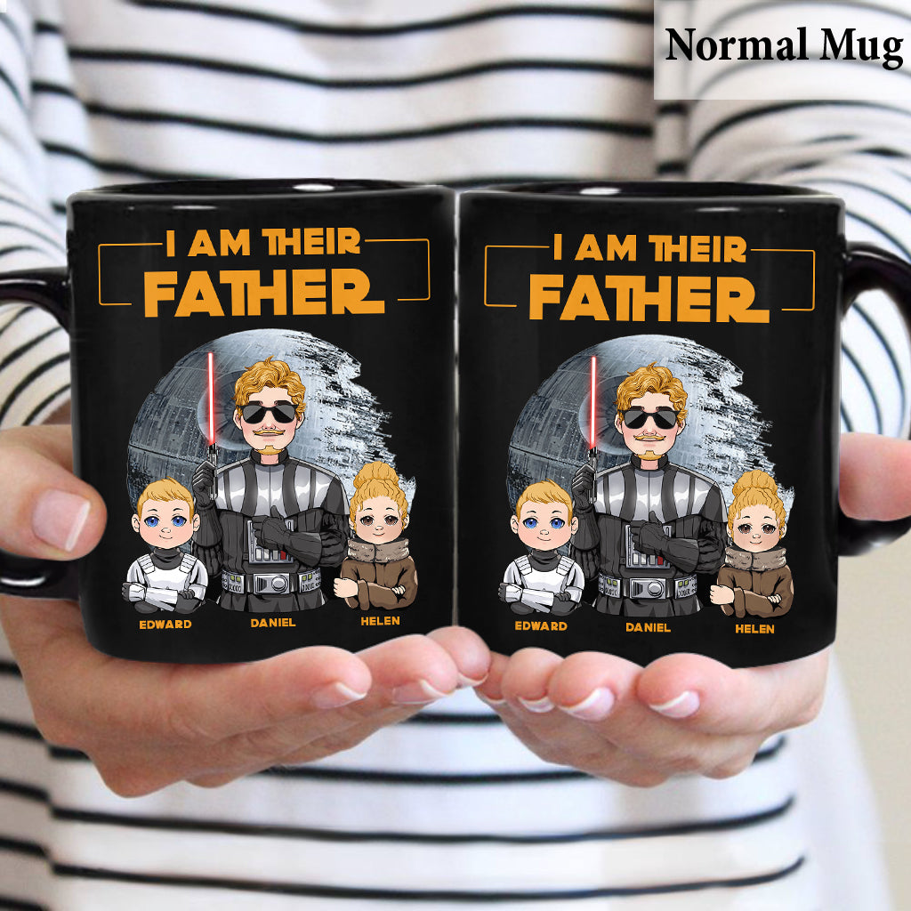 I Am Their Father - Personalized The Force Mug
