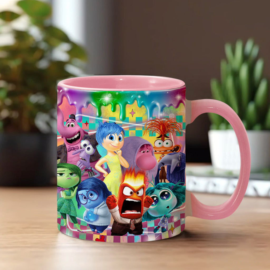 It's Ok To Feel All The Feels - Personalized Accent Mug