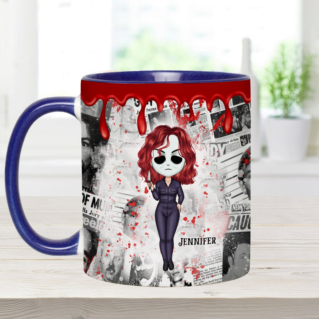 They'll Never Find You - Personalized Accent Mug