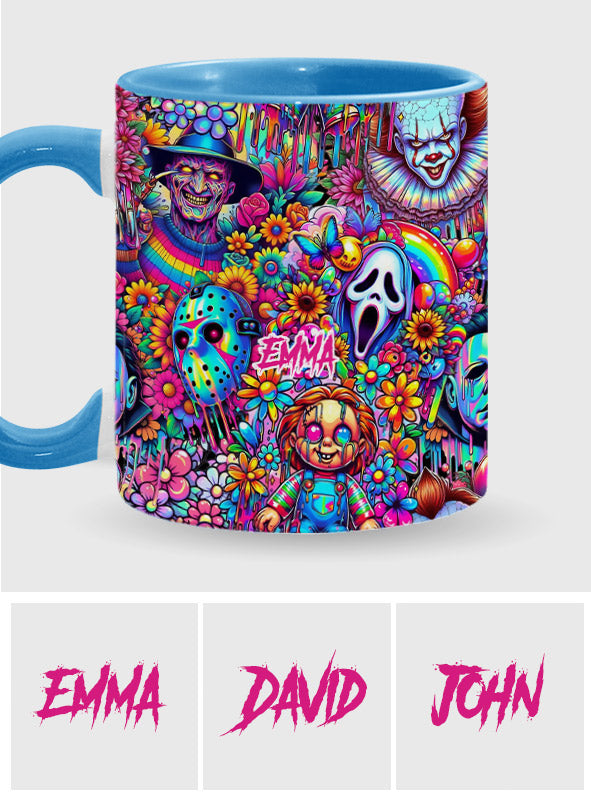 Colorful Horror - Personalized Accent Mug