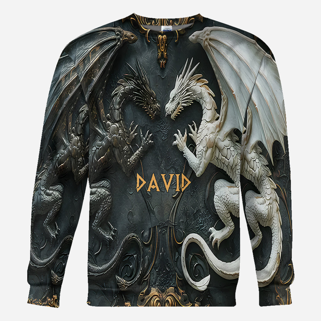 Love Dragons - Personalized Dragon All Over Shirt