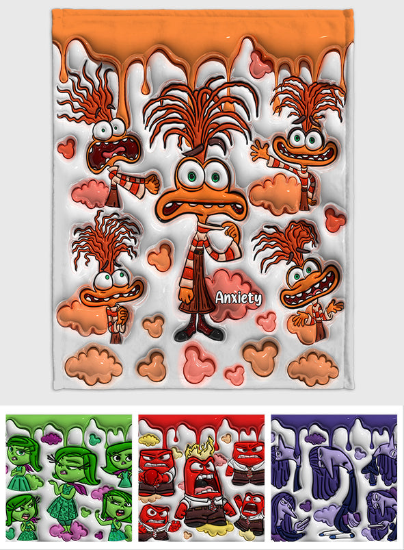 It's Ok To Feel All The Feels - Personalized Blanket