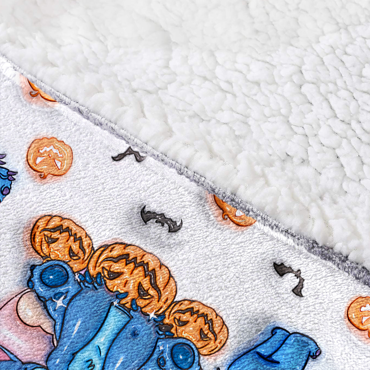 Spooky Vibes - Personalized Ohana Blanket Hoodie